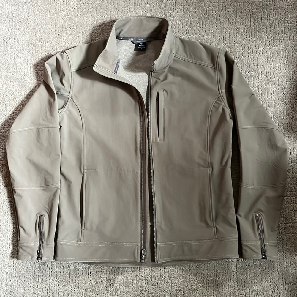 Kuhl Klash Softshell Sand/Tan Jacket (men’s medium)